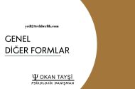 GENEL-DİĞER FORMLAR